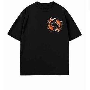 Hokuro Koi Fish Oversize Tee